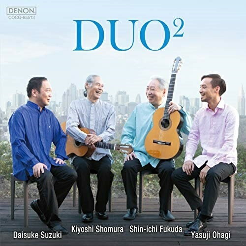 DUO2 (解説付)荘村清志 福田進一 鈴木大介 大萩康司ショウムラキヨシ/フクダシンイチ/スズキダイスケ/オオハギヤスジ しょうむらきよし/ふくだしんいち/すずきだいすけ/おおはぎやすじ　発売日 : 2020年11月18日　種別 : CD　JAN : 4549767103860　商品番号 : COCQ-85513【商品紹介】2015年、ギターに最適な空間と音響をもつハクジュホールを会場に、毎年新しいテーマでギターの魅力を堪能できると好評のHakujuギター・フェスタの10周年記念として制作したアルバム『DUO』はギター界の巨匠荘村清志と福田進一の個性の異なる二人が初の共演録音ということで大きな話題に。それから5年の月日が経ち、今年、15周年を迎えようとしていた同フェスタは、新型コロナウイルス感染症の感染拡大防止のためやむを得ず中止…。アーティストたちのパフォーマンスの機会が制限され、ミューズが宿るホールが不動となりつつある昨今、ソリストとしても大活躍中の鈴木大介と大萩康司の次世代巨匠も加わり、音楽の灯を絶やさぬために、クラシックギター界のスター4名が今できることを、今残せることを1枚に集束。【収録内容】CD:11.ミッドナイト・メモリーズ(世界初録音)2.「2台のマンドリンのための協奏曲」より 第2楽章 アンダンテ3.無言歌 第20番 Op.53-2「浮き雲」4.エレジー風フーガ プレリュード&フーガ5.組曲「ドリー」より 子守唄6.組曲「ドリー」より ドリーの庭7.椰子の木陰で8.「タンゴ組曲」より 第2楽章 アンダンテ9.間奏曲10.スケルツィーノ・メヒカーノ11.不良少年12.どですかでん13.「対話風小二重奏曲」より ラルゴとロンド14.練習曲「月光」 Op.35-22(ボーナストラック)15.練習曲「月光」 Op.35-22(カラオケ)(ボーナストラック)16.ナイチンゲール(ボーナストラック)17.ナイチンゲール(カラオケ)(ボーナストラック)