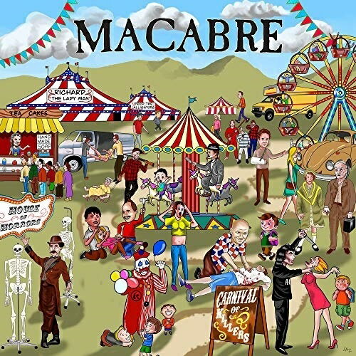 カーニヴァル・オブ・キラーズ (歌詞対訳付)マカーブルまかーぶる　発売日 : 2020年11月13日　種別 : CD　JAN : 4582546592349　商品番号 : GQCS-90961【商品紹介】デス・メタルのオリジネイターの1つ、マカーブルが27年ぶりにニュークリア・ブラスト復帰!童謡なども取り込んだ独特すぎるスタイル、マーダー・メタルはブルータルであると同時にユーモラス。今回ももちろんシリアル・キラーまみれ!【収録内容】CD:11.イントロ2.ユア・ウィンドウ・イズ・オープン3.ジョー・ボール・ワズ・ヒズ・ネーム4.スティンキー5.アブダクション6.ティー・ケイクス7.ゼム・ドライ・ボーンズ8.リチャード・スペック・グルー・ビッグ・ブレスツ9.スローター・ハウス10.ブレイキング・ポイント11.ザ・レイク・オブ・ファイア12.ヴァルテ・ヴァルテ13.ナウ・イッツ・タイム・トゥ・ペイ14.ザ・ホイールズ・オン・ザ・バグ15.コープス・ヴァイオレイター16.ザ・マーダー・マック