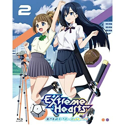 BD / TVアニメ / Extreme Hearts vol.2(Blu-ray) (Blu-ray+CD) / KIZX-536