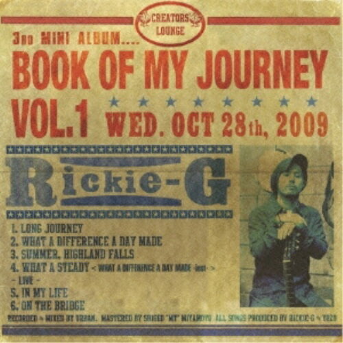CD / Rickie-G / BOOK OF MY JOURNEY VOL.1 (通常盤) / RZCD-46384