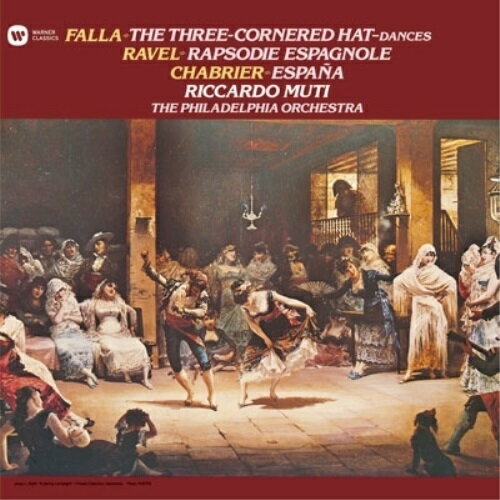 CD / リッカルド・ムーティ / ファリャ:バレエ音楽「三角帽子」第1組曲&第2組曲/シャブリエ:狂詩曲「スペイン」/ラヴェル:スペイン狂詩曲 / WPCS-50294
