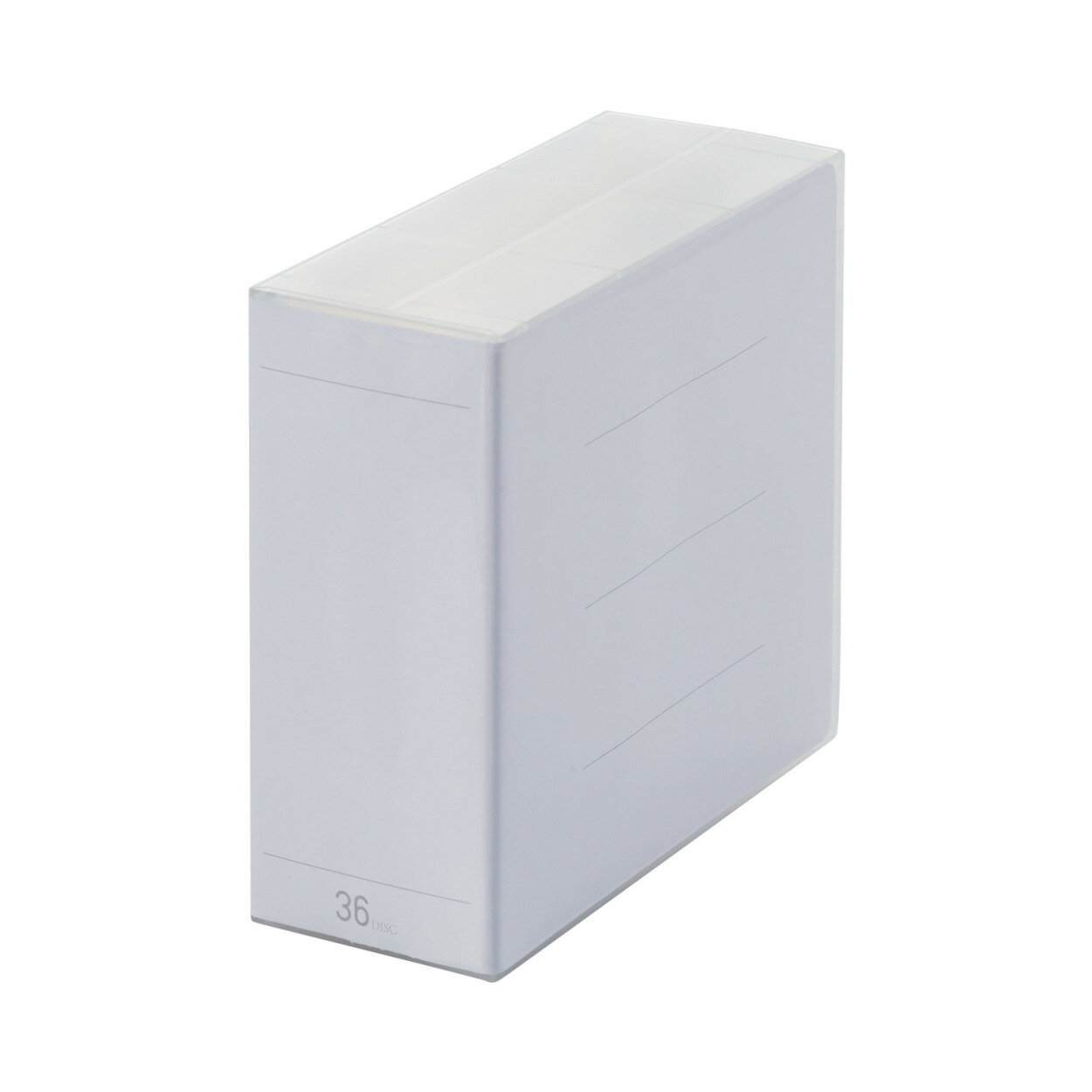 Blu-ray/DVD/CD対応クリアケース/36枚収納/クリアエレコム株式会社