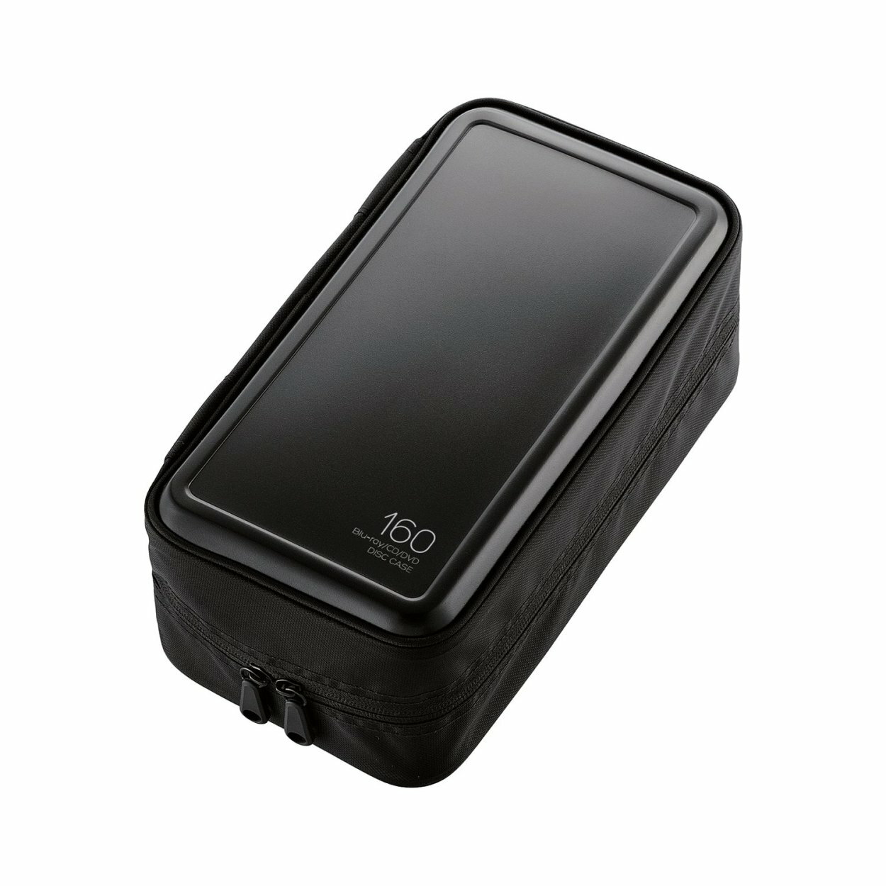 CD/DVD/Blu-rayケース/セミハード/ファスナー付/160枚収納/ブラックエレコム株式会社