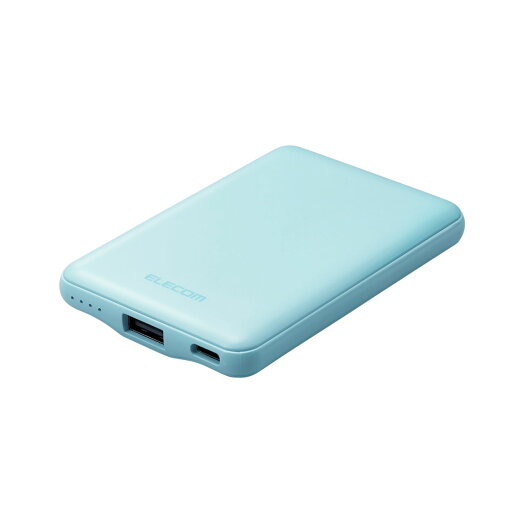 モバイルバッテリー/リチウムイオン電池/おまかせ充電対応/12W対応/USB-A出力1ポート/Type-C入力5000mAh/ブルーエレコム株式会社 モバイルバッテリー/リチウムイオン電池/おまかせ充電対応/12W対応/USB-A出力1ポート/Type-C入力5000mAh/ブルーエレコム株式会社