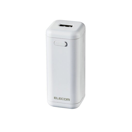 モバイルバッテリー/乾電池式/USB-A 1ポート/単3電池4本付属/ホワイトエレコム株式会社 モバイルバッテリー/乾電池式/USB-A 1ポート/単3電池4本付属/ホワイトエレコム株式会社
