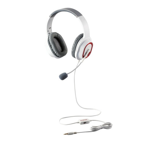 ゲーミングヘッドセット/HS-G30/オーバーヘッド/ホワイトエレコム株式会社 ゲーミングヘッドセット/HS-G30/オーバーヘッド/ホワイトエレコム株式会社