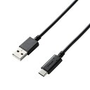 スマートフォン用USBケーブル/USB2.0準拠(A-C)/2.0m/ブラックエレコム株式会社(2)