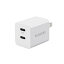 ACŴ/USBŴ/USB Power Delivery/20W/USB-C2ݡ/󥰥ץ饰/ۥ磻ȥ쥳