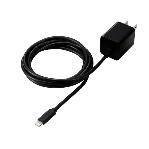 LightningAC充電器/USB Power Delivery対応/20W/Lightningケーブル一体型/スイングプラグ/1.5m/ブラックエレコム株式会社 LightningAC充電器/USB Power Delivery対応/20W/Lightningケーブル一体型/スイングプラグ/1.5m/ブラックエレコム株式会社