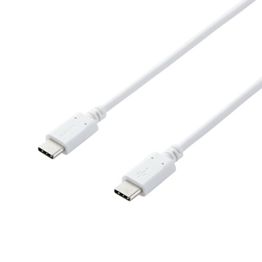 スマホ・タブレット用USBケーブル/USB(C-C)/スタンダード/USB Power Delivery対応/認証品/0.5m/ホワイトエレコム株式会社 スマホ・タブレット用USBケーブル/USB(C-C)/スタンダード/USB Power Delivery対応/認証品/0.5m/ホワイトエレコム株式会社