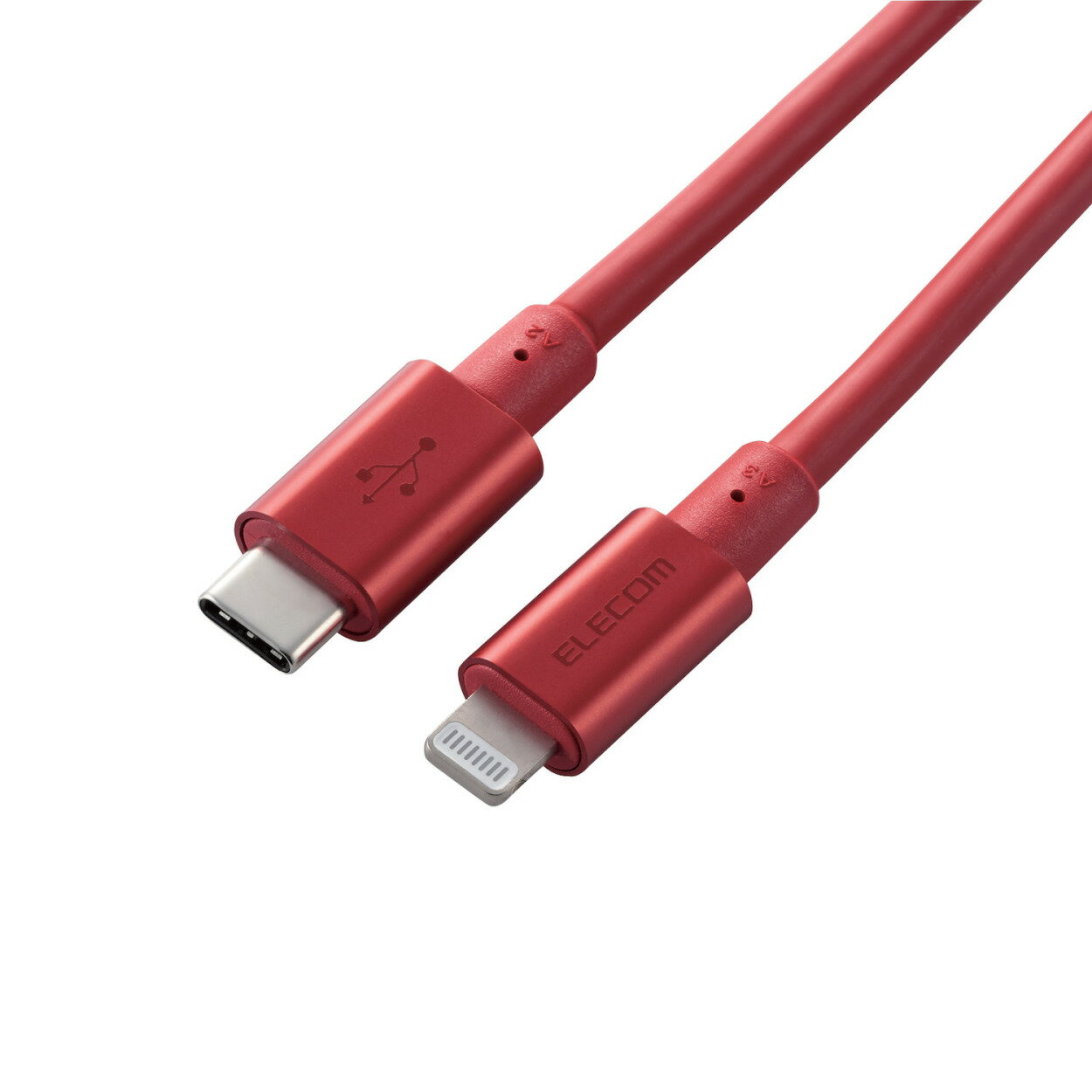 USB C-Lightningケーブル/準高耐久/2.0m/レッドエレコム株式会社