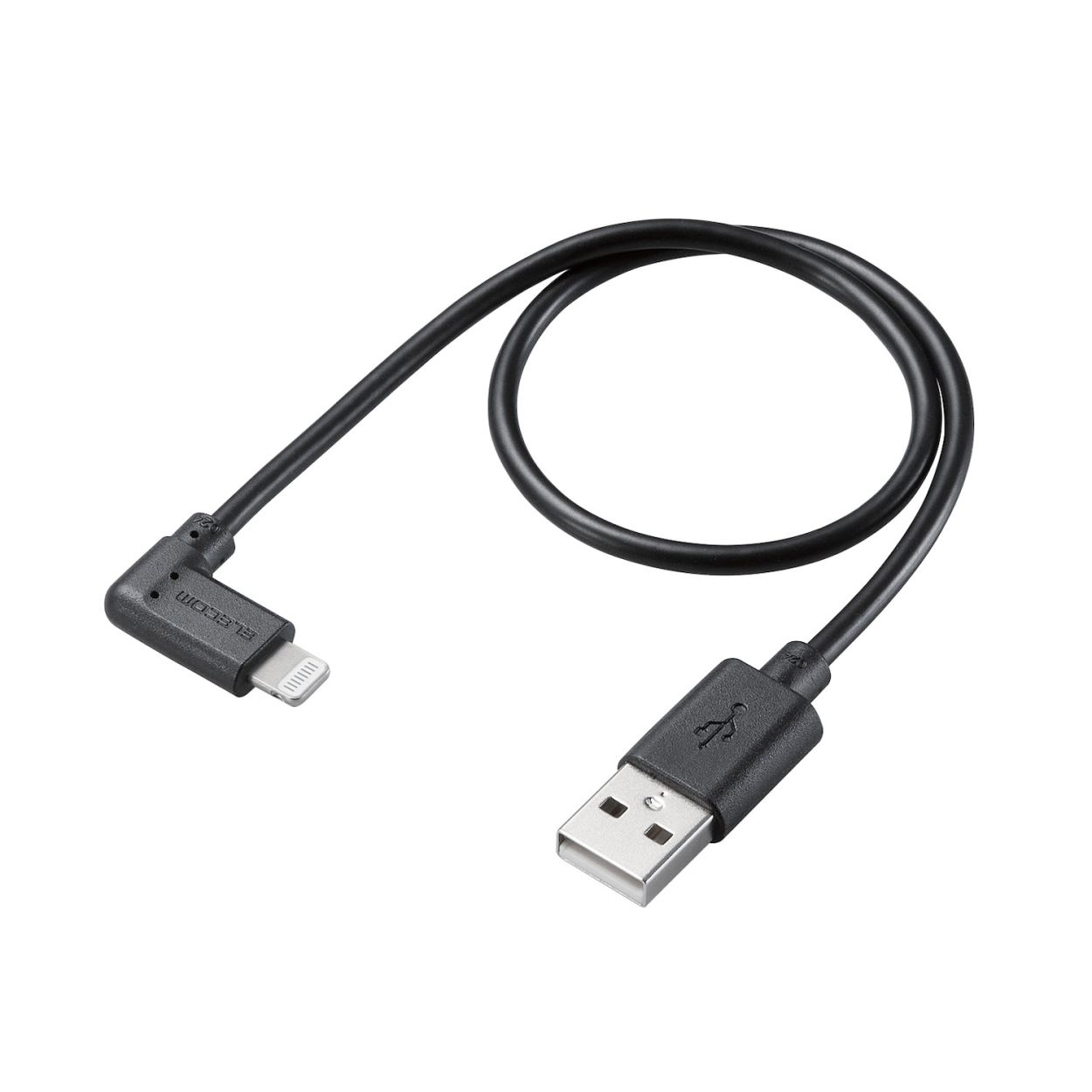 部品 マウス パット WEB LAN ルーター パソコン スマートフォン スマホ OA機器 デジタル デジタル関連 | エレコム USB C-Lightningケーブル やわらか 1.2m ブラック MPA-CLY12BK