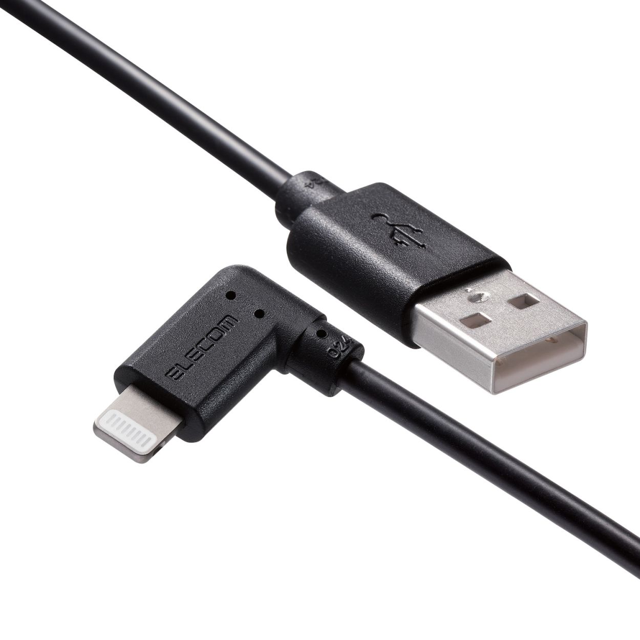 部品 マウス パット WEB LAN ルーター パソコン スマートフォン スマホ OA機器 デジタル デジタル関連 | エレコム USB C-Lightningケーブル やわらか 1.2m ブラック MPA-CLY12BK