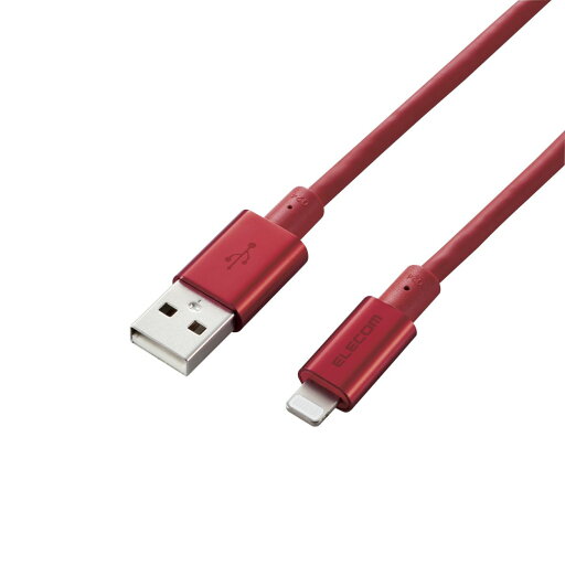 Lightningケーブル/準高耐久/アルミコネクタ/2.0m/レッドエレコム株式会社 Lightningケーブル/準高耐久/アルミコネクタ/2.0m/レッドエレコム株式会社