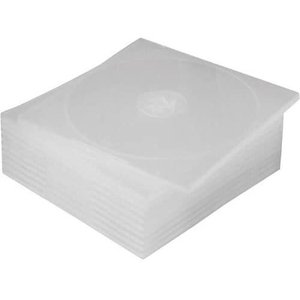 割れにくいPP素材のスリムケース商品情報規格：CD/DVD/BD用スリムPPケース(5mm厚）枚数：10枚カラー：半透明