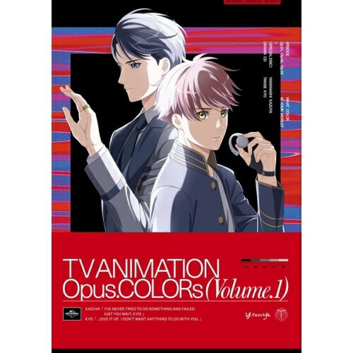 BD / TVアニメ / Opus.COLORs 第1巻(Blu-ray) (Blu-ray+CD) (初回限定版) / GNXA-2441