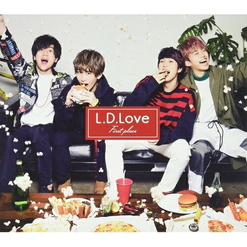 L.D.Love (CD+DVD) (初回限定盤B)First placeファーストプレイス ふぁーすとぷれいす　発売日 : 2019年6月05日　種別 : CD　JAN : 4560109088027　商品番号 : JBCZ-9101【商品紹介】2018年8月に大人気アニメ『名探偵コナン』のエンディングテーマに抜擢された「さだめ」でメジャーデビューを果たした4人組ボーカルグループ、First placeのファースト・ミニ・アルバム。今作は、シングルだけでは表現しきれなかった彼らのボーカルグループとしての多彩な側面を、(恋愛)をコンセプトにして表現。時に切なく、時にHAPPYに(恋色多彩)…様々なLOVEストーリーをそのボーカルとハーモニーで奏でていきます。【収録内容】CD:11.瞬間≒FOREVER2.My Girl3.L.D.Love4.青5.ending dream6.Be the Fighter7.さだめDVD:21.さだめ(MUSIC VIDEO)2.First place 2018 映像