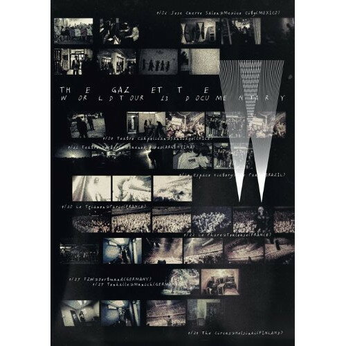 DVD / the GazettE / the GazettE WORLD TOUR13 DOCUMENTARY / SRBL-1601