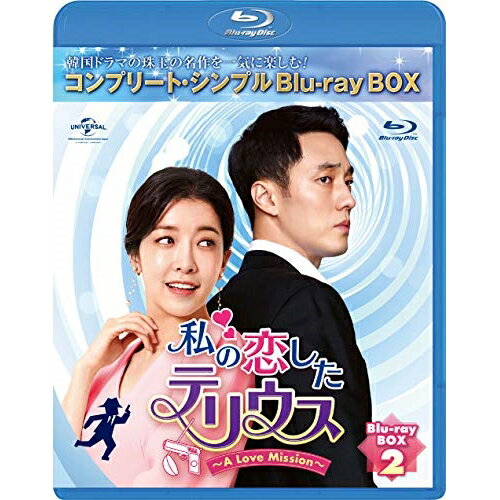 BD / 海外TVドラマ / 私の恋したテリウス～A Love Mission～ BOX2(コンプリート・シンプルBlu-ray-BOX)(Blu-ray) (本編Blu-ray2枚+特典DVD1枚) (期間限定生産版) / GNXF-2591