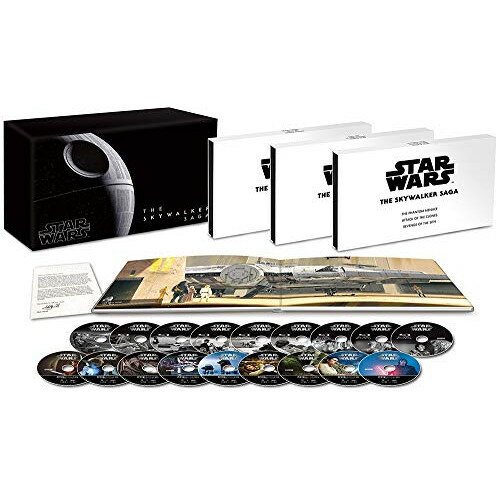 BD / 洋画 / スター・ウォーズ スカイウォーカー・サーガ コンプリートBOX (本編4K Ultra HD Blu-ray9枚+特典Blu-ray9枚) (数量限定版) / VWHS-6999