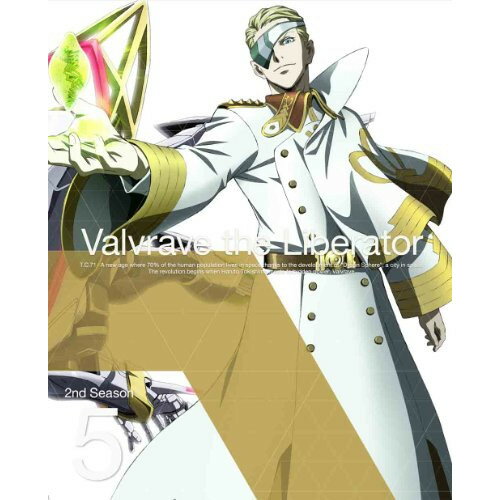 By Title: Ma Line - BD / TVアニメ / 革命機ヴァルヴレイヴ 2nd Season 5(Blu-ray) (Blu-ray+CD) (完全生産限定版) / ANZX-9063