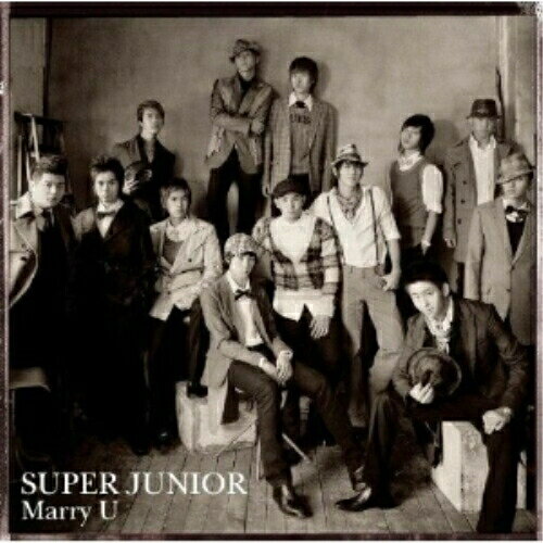 -Marry U- (ジャケットB)Super Juniorスーパージュニア すーぱーじゅにあ　発売日 : 2008年11月26日　種別 : CD　JAN : 4988064460540　商品番号 : RZCD-46054【商品紹介】韓国13人組アーティスト、Super Juniorのセカンド・シングル。歌手だけではなくタレント、俳優、MC、お笑い、作曲家、モデル等、各分野のトップスターを輩出することを目的としている彼らの個々の魅力が爆裂している作品!!【収録内容】CD:11.Marry U2.ROKKUKO!!!3.歩みを止めて4.料理王(COOKING?COOKING!)