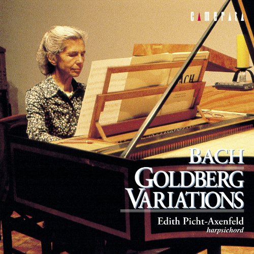 CD / エディット・ピヒト=アクセンフェルト / バッハ:ゴルトベルク変奏曲 / CMCD-15122