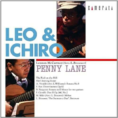 【 お取り寄せにお時間をいただく商品となります 】　・入荷まで長期お時間をいただく場合がございます。　・メーカーの在庫状況によってはお取り寄せが出来ない場合がございます。　・発送の都合上すべて揃い次第となりますので単品でのご注文をオススメいたします。　・手配前に「ご継続」か「キャンセル」のご確認を行わせていただく場合がございます。　当店からのメールを必ず受信できるようにご設定をお願いいたします。 ペニー・レインレオ・ブローウェル&鈴木一郎ブローウェル レオ/スズキイチロウ ぶろーうぇる れお/すずきいちろう　発売日 : 2012年3月20日　種別 : CD　JAN : 4990355006887　商品番号 : CMCD-18005【商品紹介】演奏家/作曲家として世界のギター界に大きな足跡を残しているレオ・ブローウェルと、日本を代表する国際派ギタリスト鈴木一郎による、ギター・デュオのアルバム。