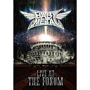 LIVE AT THE FORUMBABYMETALベビーメタル べびーめたる　発売日 : 2020年5月13日　種別 : DVD　JAN : 4988061182247　商品番号 : TFBQ-18224【収録内容】DVD:11.FUTURE METAL2.DA DA DANCE(feat.Tak Matsumoto)3.Megitsune4.Elevator Girl5.Shanti Shanti Shanti6.Kagerou7.Starlight8.Gimme Chocolate!!9.PA PA YA!!(feat.F.HERO)10.Distortion(feat.Alissa White-Gluz)11.KARATE12.Headbangeeeeerrrrr!!!!!13.Road of Resistance14.Shine15.Arkadia