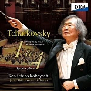【取寄商品】CD / 小林研一郎 日本フィル / チャイコフスキー:交響曲 第1番「冬の日の幻想」、第4番 / OVCL-750