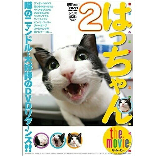 【取寄商品】DVD / 趣味教養 / はっちゃん the movie 2/噂のニャンドル・大好評のDVDリターンズ!! / SDA-66