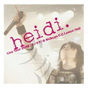 CD / heidi. / Live Tour2009(パノラマ)＠Shibuya C.C.Lemon Hall (CD+DVD) / SPRD-1046