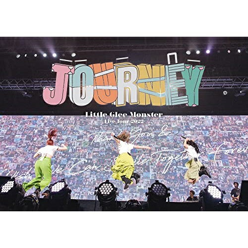 Little Glee Monster Live Tour 2022 Journey (通常盤)Little Glee Monsterリトルグリーモンスター りとるぐりーもんすたー　発売日 : 2022年11月30日　種別 : DVD　JAN : 4547366586756　商品番号 : SRBL-2097【収録内容】DVD:11.Jupiter2.Special Movie〜Opening〜3.Hurry up!!4.青春フォトグラフ5.I BELIEVE6.青い風に吹かれて7.いつかこの涙が8.会いにゆく9.Come Alive10.Journey Special Medley 〜Makuhari version〜、放課後ハイファイブ、人生は一度きり、好きだ。、私らしく生きてみたい、はじまりのうた、明日へ、だから、ひとりじゃない、OVER、足跡、ECHO、透明な世界、君といれば11.Special Movie〜History〜12.Waves13.Your Name14.SING15.心に空を16.書きかけの未来17.magic!18.WONDERLAND19.STARTING OVER20.SAY!!!21.全力REAL LIFE22.世界はあなたに笑いかけている