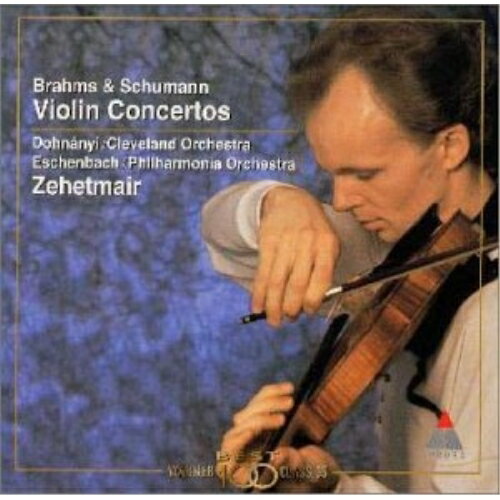 ブラームス&シューマン:ヴァイオリン協奏曲トーマス・ツェートマイアーツェートマイアー トーマス つぇーとまいあー とーます　発売日 : 2000年6月21日　種別 : CD　JAN : 4943674017881　商品番号 : WPCS-21055【商品紹介】クラシックBEST100シリーズ。ヴァイオリニスト、トーマス・ツェートマイアーのクリストフ・フォン・ドホナーニ指揮、クリーヴランド管弦楽団他との共演によるブラームス、シューマン作品を収録した1988、89年録音盤。【収録内容】CD:11.ヴァイオリン協奏曲ニ長調op.77 - 第1楽章2.ヴァイオリン協奏曲ニ長調op.77 - 第2楽章3.ヴァイオリン協奏曲ニ長調op.77 - 第3楽章4.ヴァイオリン協奏曲ニ短調 - 第1楽章5.ヴァイオリン協奏曲ニ短調 - 第2楽章6.ヴァイオリン協奏曲ニ短調 - 第3楽章