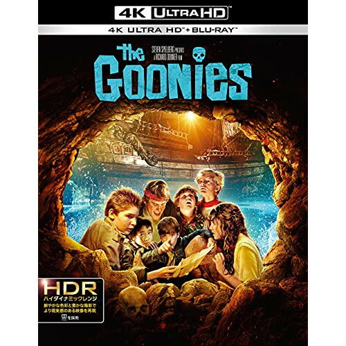 【取寄商品】UHBD / 洋画 / グーニーズ 日本語吹替音声追加収録版(Ultra HD Blu-ray) (4K Ultra HD Blu-ray+Blu-ray) (通常版) / 1000781415