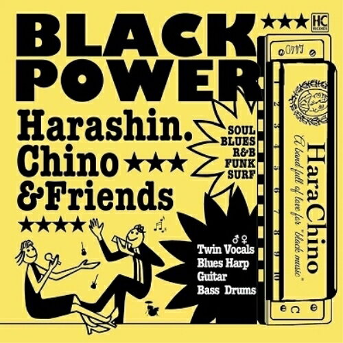 ڼʡCD / Harashin.Chino&Friends / BLACK POWER (楸㥱å) / HCREC-2