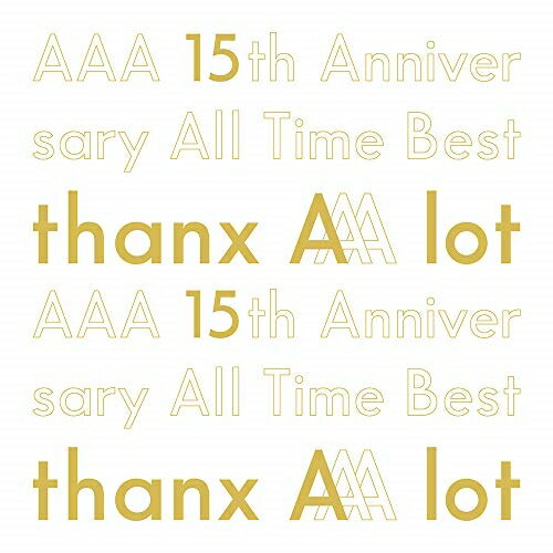 CD AAA AAA 15th Anniversary All Time Best -thanx AAA lot- 5CD スマプラ対応 初回生産限定盤 AVCD-96448