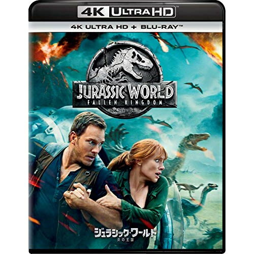 [주문 상품] UHBD / 서양화 / 쥬라식 월드 / 불꽃의 왕국 (Ultra HD Blu-ray) (4K Ultra HD Blu-ray + Blu-ray) / GNXF-2402