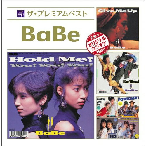 ザ プレミアムベスト BaBeBaBeベイブ べいぶ　発売日 : 2012年11月21日　種別 : CD　JAN : 4988013238664　商品番号 : PCCA-3747【商品紹介】BaBeの『ザ・プレミアムベスト』シリーズ。時代を駆け抜けたBeBeの2年間をリリース順に聴くことができる、完全版シングルAB面コレクション。更に、「Get a Chance!」の英語ヴァージョンと、コンサートでの定番曲「Brand-new Generation」までも収録。最新(2012年時)のデジタル・リマスター盤。【収録内容】CD:11.Give Me Up2.They Don't Know 〜哀しみは朝の雫のように〜3.I Don't Know!4.大人は判ってくれない5.Somebody Loves You 〜明日の恋人〜6.わがままはお好き?7.Hold Me!8.You!You!You!9.TONIGHT!10.It's a Magic!11.Get a Chance!12.Best Friend13.WAKE UP!14.Keep On Rolling15.She has a dream16.バスローブのイヴ17.Get a Chance!(English Version)18.Brand-new GenerationCD:21.Give Me Up(オリジナルカラオケ)2.They Don't Know 〜哀しみは朝の雫のように〜(オリジナルカラオケ)3.I Don't Know!(オリジナルカラオケ)4.大人は判ってくれない(オリジナルカラオケ)5.Somebody Loves You 〜明日の恋人〜(オリジナルカラオケ)6.わがままはお好き?(オリジナルカラオケ)7.Hold Me!(オリジナルカラオケ)8.You!You!You!(オリジナルカラオケ)9.TONIGHT!(オリジナルカラオケ)10.It's a Magic!(オリジナルカラオケ)11.Get a Chance!(オリジナルカラオケ)12.Best Friend(オリジナルカラオケ)13.WAKE UP!(オリジナルカラオケ)14.Keep On Rolling(オリジナルカラオケ)15.She has a dream(オリジナルカラオケ)16.バスローブのイヴ(オリジナルカラオケ)17.Get a Chance!(純カラ)18.Brand-new Generation(オリジナルカラオケ)