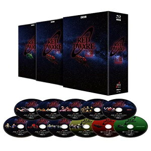 【取寄商品】BD / 海外TVドラマ / 宇宙船レッド・ドワーフ号 シリーズ1〜8 完全版 Blu-ray BOX(Blu-ray) (本編Blu-ray8枚+特典Blu-ray1枚+特典DVD2枚) / BIXF-9035