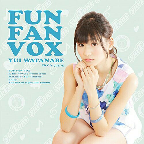 CD / 渡部優衣 / FUN FAN VOX (通常盤) / TKCA-74375