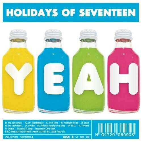 樂天商城 - CD / HOLIDAYS OF SEVENTEEN / YEAH (解説歌詞対訳付) / FABC-77