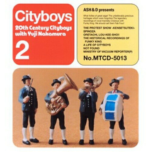 CD / シティボーイズ with 中村有志 / 20th Century Cityboys 2 with Yuji Nakamura (エンハンスドCD) / MTCD-5013