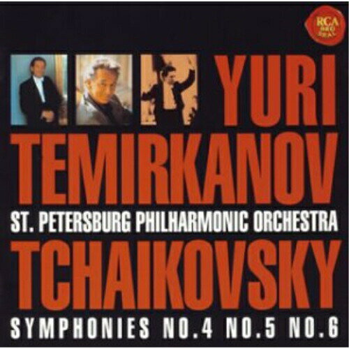 CD / ユーリ・テミルカーノフ / チャイコフスキー:後期交響曲集(第4番〜第6番) / BVCC-34072