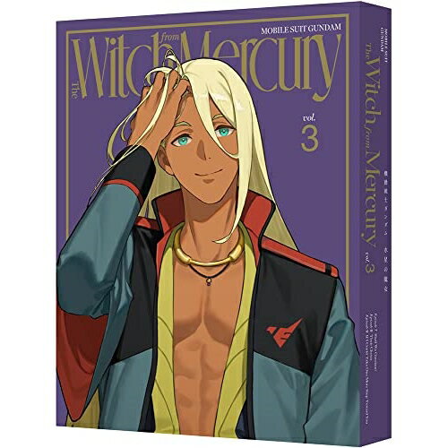 [주문 상품] BD / TV 애니메이션 / 기동 전사 건담 수성의 마녀 vol.3 (Blu-ray) (특장 한정판) / BCXA-1824
