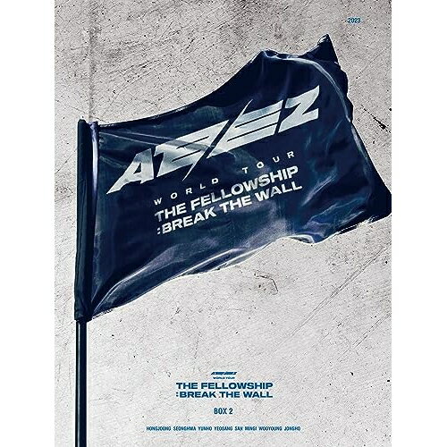 ATEEZ WORLD TOUR(THE FELLOWSHIP : BREAK THE WALL) BOX2(Blu-ray)ATEEZエイティーズ えいてぃーず　発売日 : 2023年10月04日　種別 : BD　JAN : 4549767189697　商品番号 : COXA-1330【収録内容】BD:11.HALAZIA2.Paradigm3.The Ring4.HALA HALA5.Dazzling Light6.MIST7.AURORA(Japanese Ver.)8.DIAMOND9.Limitless10.ILLUSION11.WAVE12.WIN13.Horizon14.WONDERLAND15.Cyberpunk(Japanese Ver.)16.Fireworks(I'm The One)17.ROCKY(Boxers Ver.)18.Say My Name19.GuerrillaBD:21.夜間飛行(Turbulence)(Japanese Ver.)2.Celebrate3.From4.The Real(興 Ver.)5.ATEEZ WORLD TOUR(THE FELLOWSHIP : BREAK THE WALL) BOX2 -MAKING FILM-