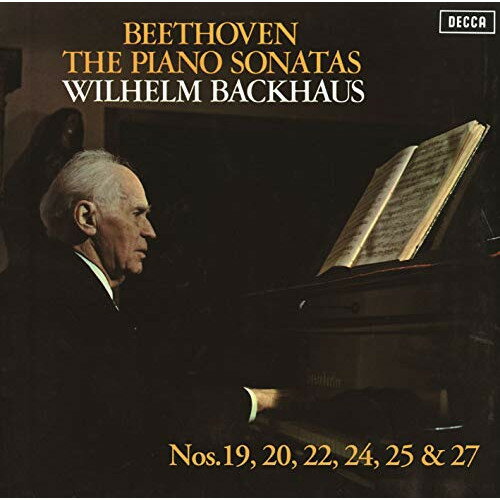 CD / ヴィルヘルム・バックハウス / ベートーヴェン:ピアノ・ソナタ第19番・第20番・第22番・第24番 第25番(かっこう)・第27番 (MQA-CD/UHQCD) (生産限定盤) / UCCD-41019