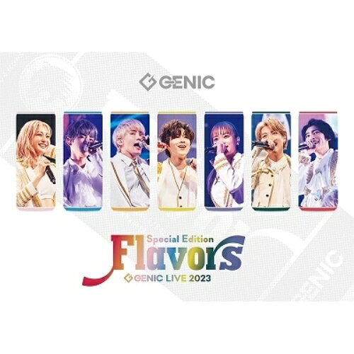 GENIC LIVE 2023 -Flavors- Special Edition (本編ディスク+特典ディスク)GENICジェニック じぇにっく　発売日 : 2023年9月27日　種別 : DVD　JAN : 4988064276899　商品番号 : AVBD-27689【収録内容】DVD:11.-OPENING-2.Supersonic3.UPDATE4.BURNIN' BURNIN'5.-MC-6.FUTURES7.Shaky Shaky(JOE Shakin' Remix)8.My BABY9.U&I10.MOONLIGHT11.月夜に馳せる12.-MOVIE-13.Flavor14.SUN COMES UP15.Aventure16.-MC-17.READY GO/We Gotta Move/ジリジリSUMMER、READY GO、We Gotta Move、ジリジリSUMMER18.夏の聲19.TALK20.夏恋(アンコール)21.まわりみち(アンコール)22.-MC-(アンコール)23.TOGETHER(アンコール)DVD:21.「GENIC LIVE 2023 -Flavors- Special Edition」メイキングドキュメント