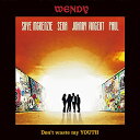 CD / WENDY / Don't waste my YOUTH (CD+DVD) (̎t/WPbg) () / VIZL-2209