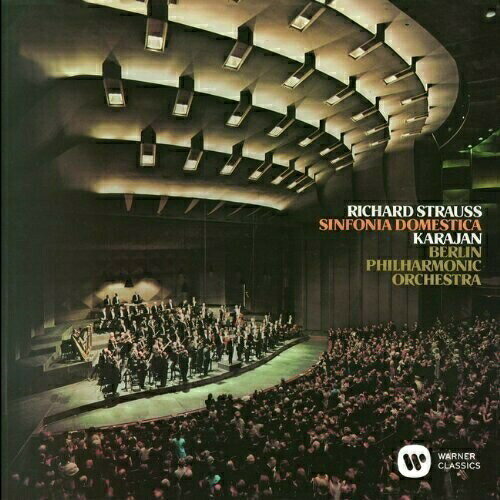CD / ヘルベルト・フォン・カラヤン / リヒャルト・シュトラウス:家庭交響曲 作品53 (解説付) / WPCS-12824